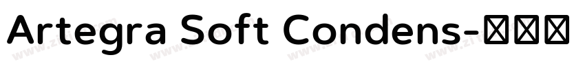 Artegra Soft Condens字体转换